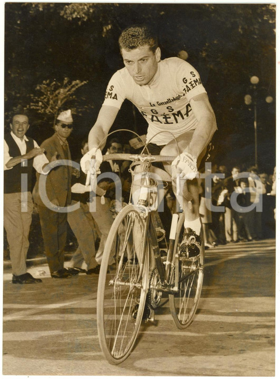 1959 SALSOMAGGIORE TERME CICLISMO GIRO D'ITALIA 2° tappa - Rik VAN LOOY in gara