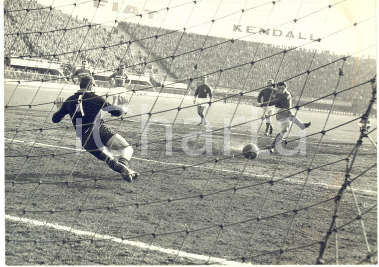 1959 CALCIO FIORENTINA-SAMPDORIA 4-1 Goal di Francisco LOJACONO - Foto 18x13