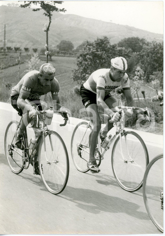 1957 CICLISMO 40°GIRO D'ITALIA 5^TAPPA - Alessandro Fantini e Bruno TOGNACCINI 