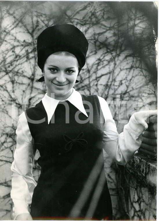 1965 MILANO TEATRO Ritratto dell'attrice Manuela ANDREI *Foto 13x18 cm