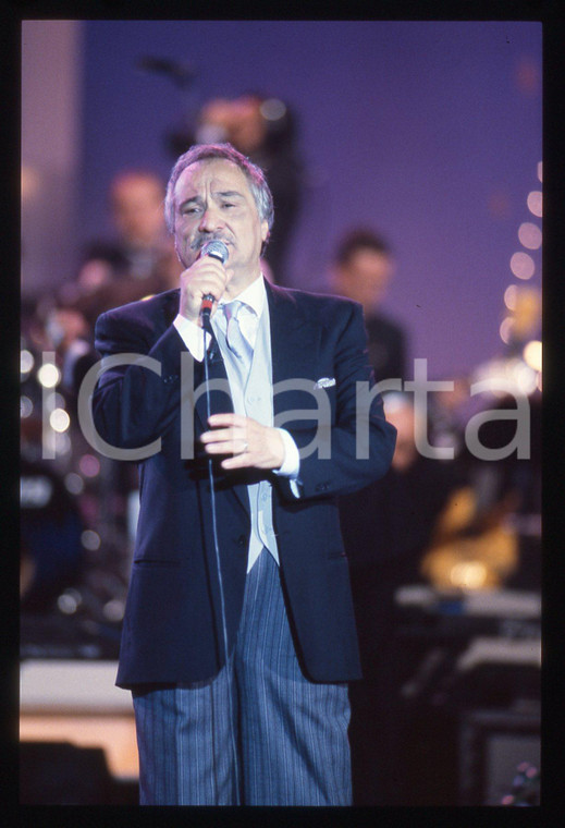 35mm vintage slide* 1995ca ITALIA MUSICA Nunzio GALLO Ritratto del cantante (6)