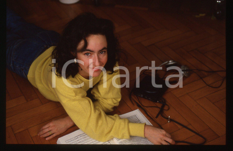 35mm vintage slide* 1990ca MILANO Anna WILHELM - Direttrice d'orchestra (8)