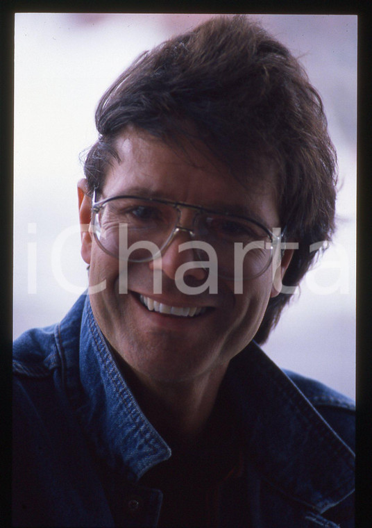 35mm vintage slide* 1990ca MUSICA Cliff RICHARD Ritratto del cantante (5)