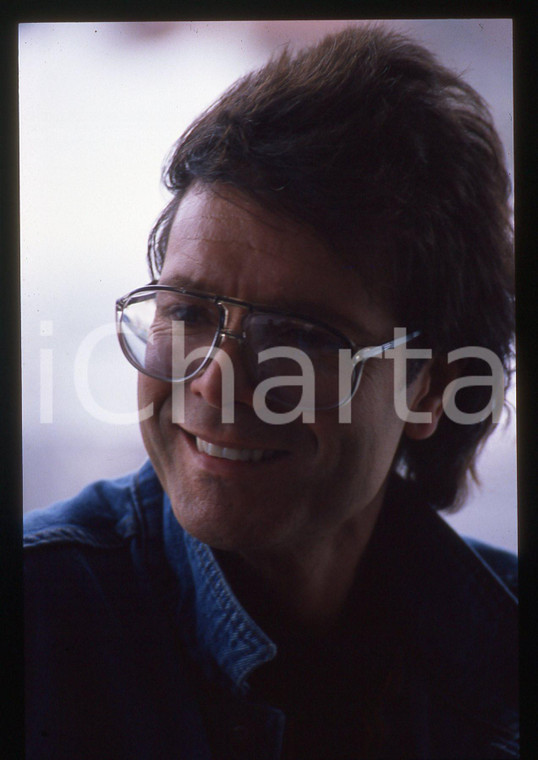 35mm vintage slide* 1990ca MUSICA Cliff RICHARD Ritratto del cantante (9)