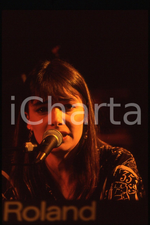 35mm vintage slide* 1991 SANREMO INTERNATIONAL Beverley CRAVEN al Palamusic (7)