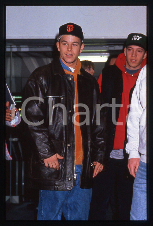 35mm vintage slide* 1990ca COSTUME - MARKY MARK Mark WAHLBERG Ritratto (3)