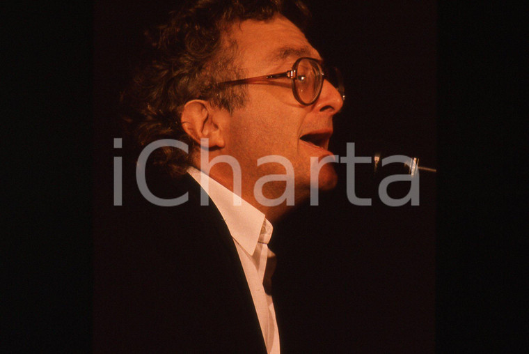 35mm vintage slide* 1989 SANREMO  Randy NEWMAN al CLUB TENCO Ritratto (3)