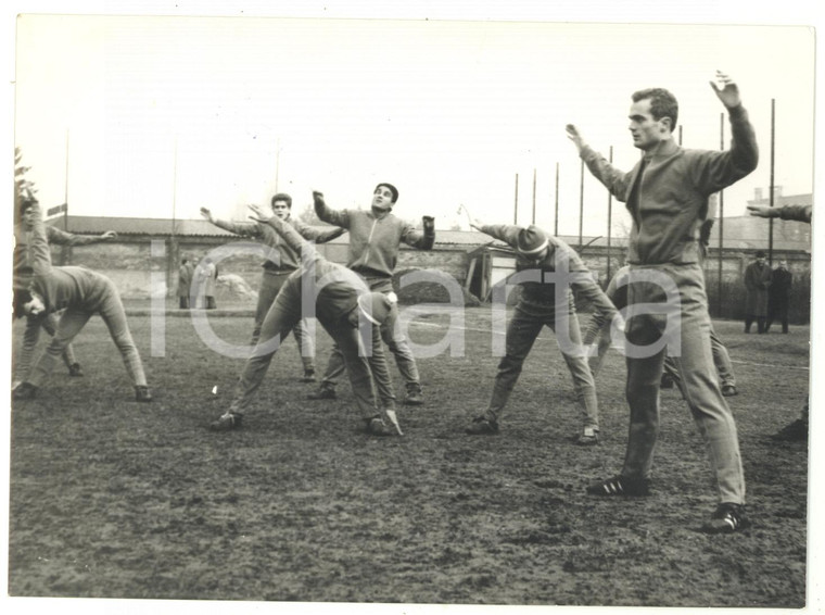 1963 TORINO CALCIO Allenamento della NAZIONALE - Sandro MAZZOLA *Foto 18x13