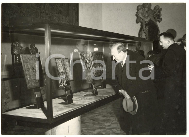 1955 ca MILANO Inaugurazione mostra Tesori del Duomo *Foto 18x13 cm