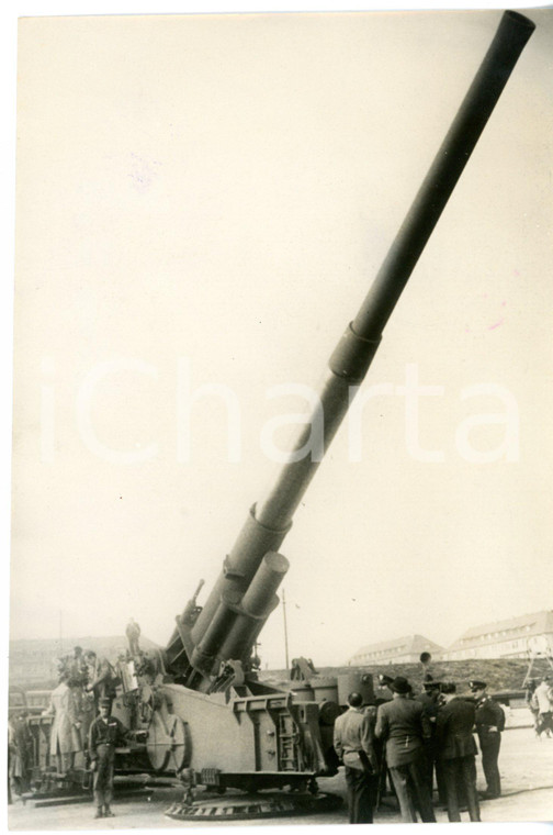 1960 ca GERMANIA - Arrivo del cannone atomico M65 "Atomic Annie" - Foto 13x18