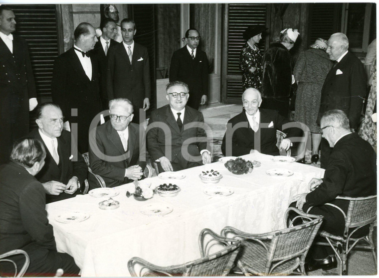 1959 ROMA QUIRINALE Ricevimento per Festa della Repubblica - Giovanni GRONCHI