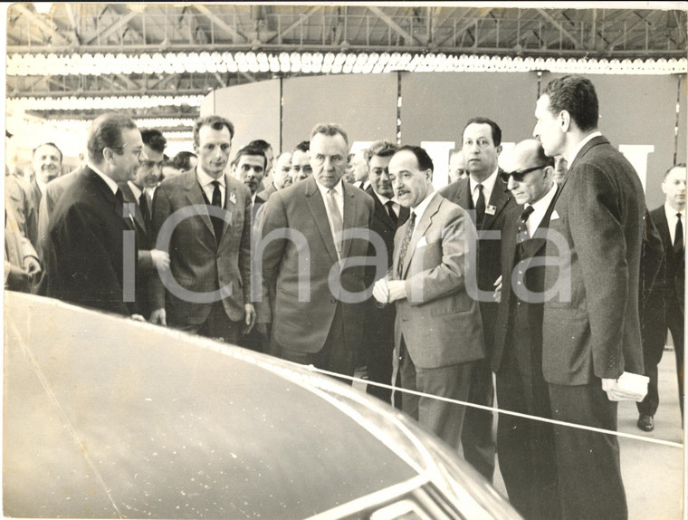 1962 MOSCA Mostra Industria Italiana - Aleksej KOSYGIN in visita *DANNEGGIATA