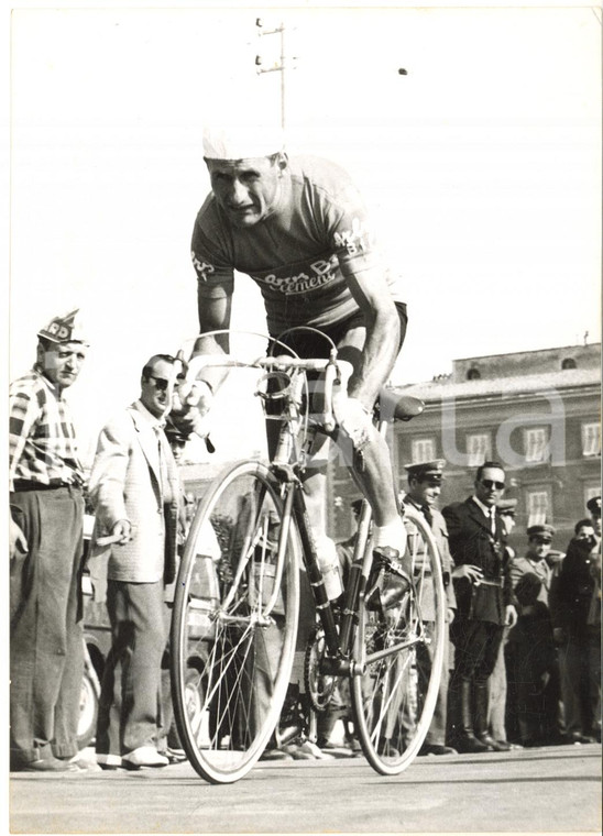 1956 CICLISMO GIRO D'ITALIA 14^ tappa - Il vincitore Pasquale FORNARA - Foto