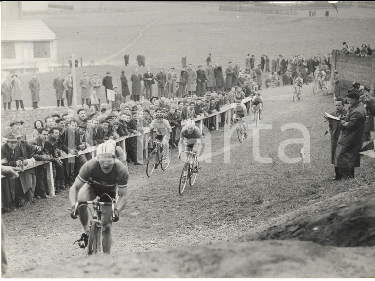 1954 CRENNA - CICLOCROSS Campionati del Mondo - Pierre JODET in testa *Foto