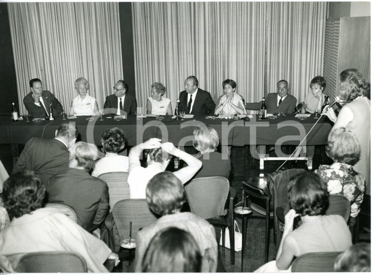 1967 MILANO Conferenza AIDDA - Giovanni Battista SCAGLIA Pietro Agostino D'AVACK