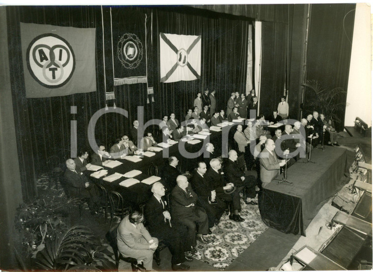 1954 MILANO Anniversario fondazione Touring Club - Discorso di Virgilio FERRARI