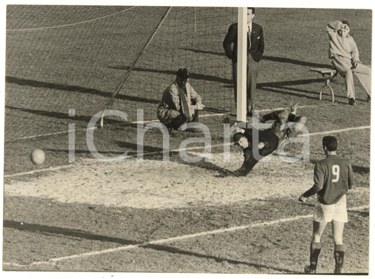 1960 LUGANO CALCIO Nazionale Italiana B - Svizzera 3-2 - Goal di Lorenzo BETTINI