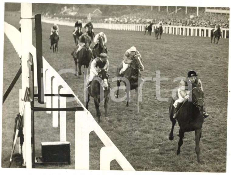1953 ASCOT Royal Hunt Cup - Doug SMITH winning with the Queen's horse CHOIR BOY
