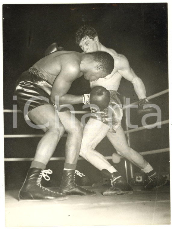 1956 LONDON Harringay Arena - BOXE Heavyweight - Nino VALDES vs Dick RICHARDSON