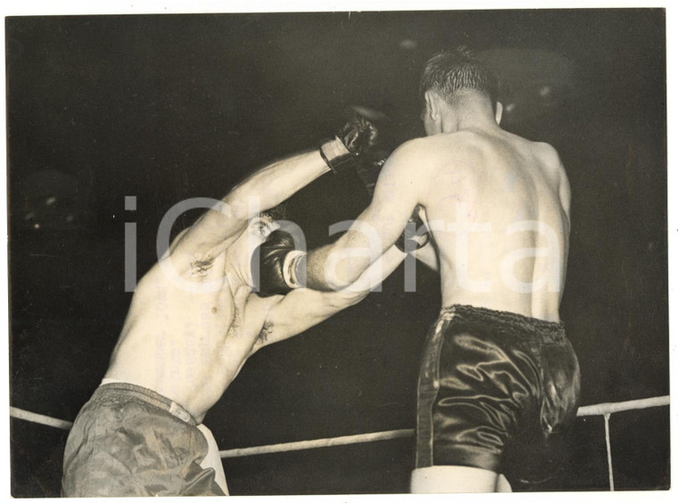 1953 LONDON Empress Hall - BOXE Heavyweight - Al BERNARD against Johnny WILLIAMS