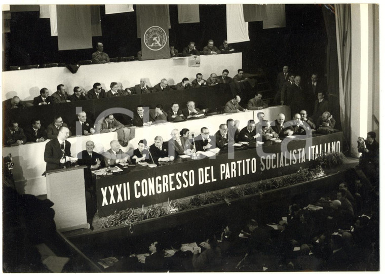 1957 VENEZIA Cinema San Marco - XXXII Congresso del Partito Socialista Italiano