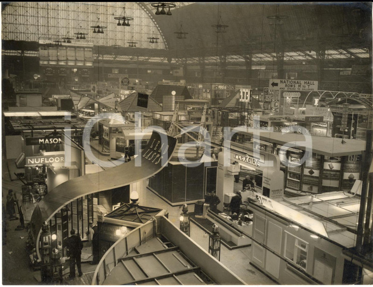 1953 LONDON OLYMPIA General view of the Building Exhibition *Photo 20x15 cm