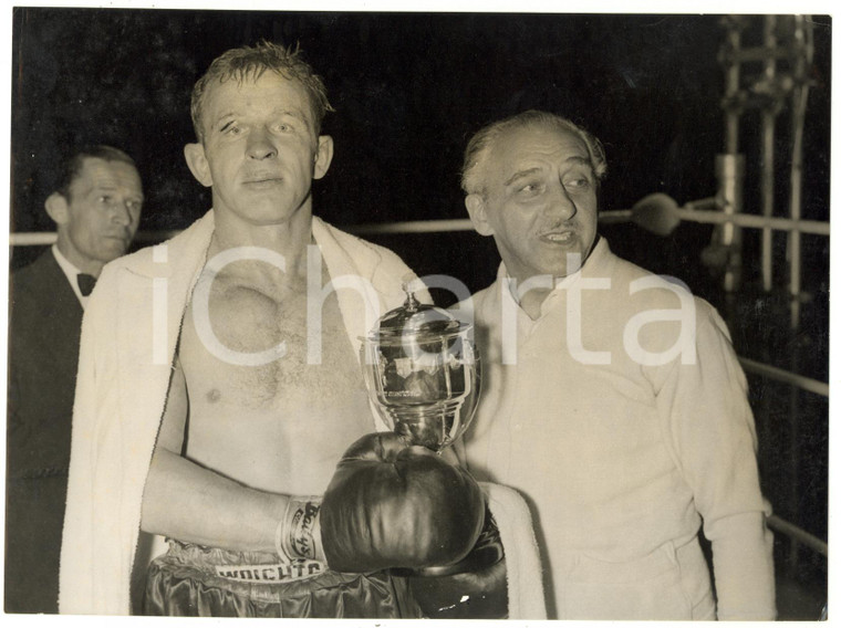 1956 LONDON BOXE Light-heavyweight - British Empire Title - Gordon WALLACE