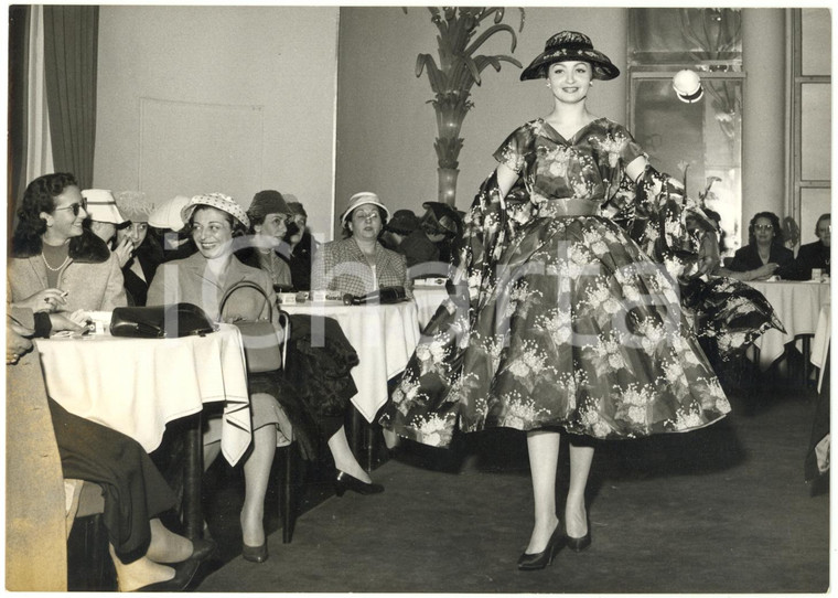 1957 TORINO - Casa di moda POGGIO - Sfilata collezione primavera/estate *Foto