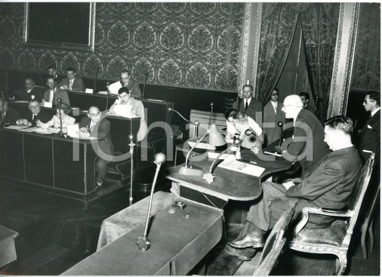 1956 TORINO Convegno internazionale sindaci - Discorso di Amedeo PEYRON