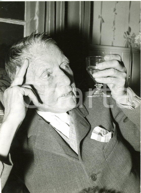 1959 BUSHEY - Portrait of the actor Alfred Edward MATTHEWS *Photo 15x20 cm