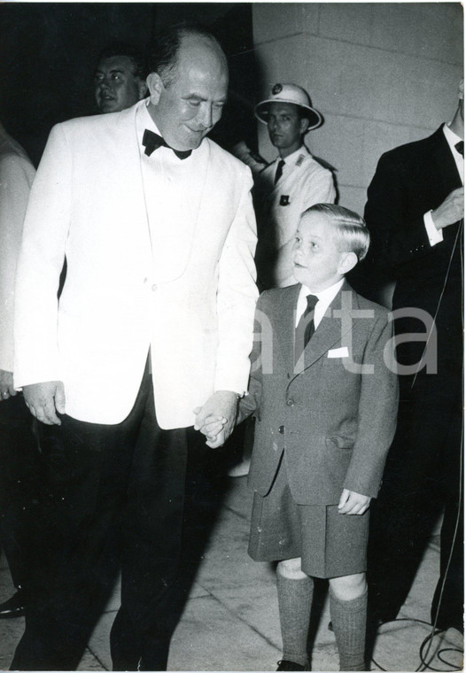 1959 VENEZIA XX Mostra del Cinema - Ian McCLAINE e Liam REDMOND *Foto 13x18