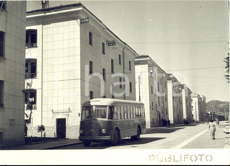 1953 POTENZA - Ricostruzione post-bellica - Il nuovo rione SANTA MARIA - Foto