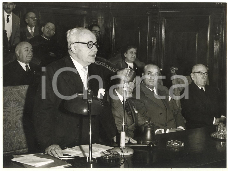 1957 MILANO Convegno Nazionale Enti di Assistenza - Discorso di Ezio VIGORELLI