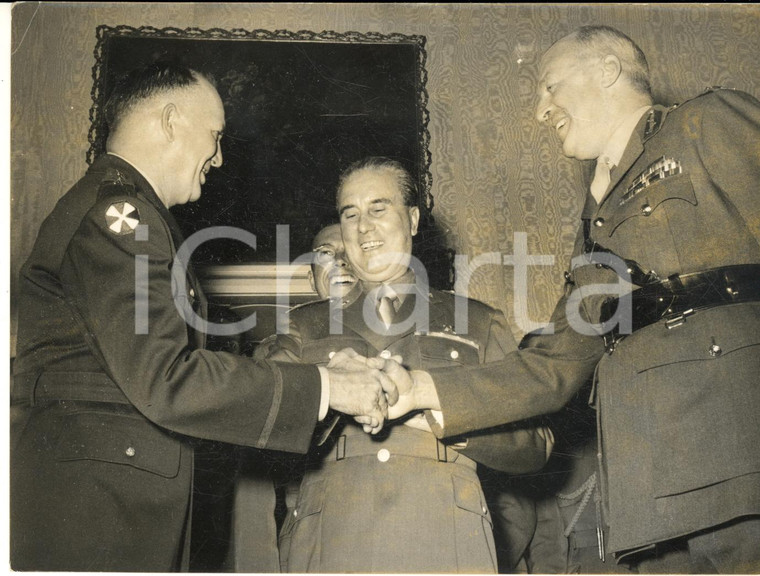 1954 DUINO Accordo Trieste - Gen. John DABNEY Edmondo DE RENZI John WINTERTON
