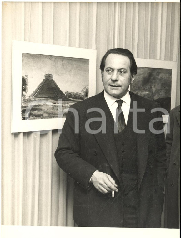 1958 MILANO Centro Culturale ANGELICUM - Pietro ANNIGONI alla sua personale FOTO