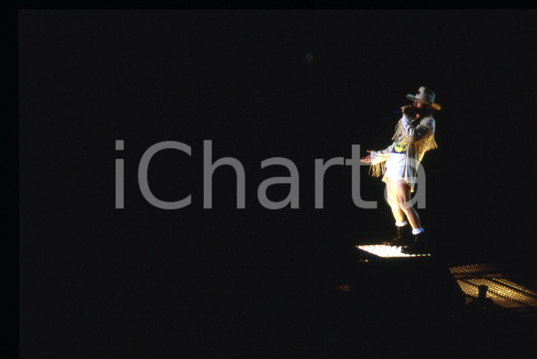 35mm vintage slide * 1990ca ITALIA GUNS N' ROSES Axl ROSE Live in concerto (18)