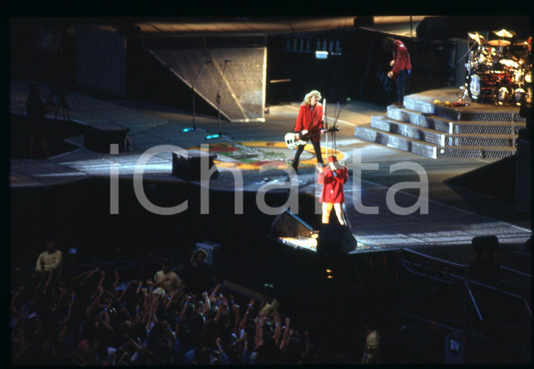 35mm vintage slide * 1990ca ITALIA GUNS N' ROSES Axl ROSE Live in concerto (20)