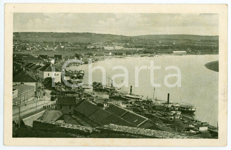 1910 ca BELGRADE (SERBIA) View - Port - Old vintage postcard
