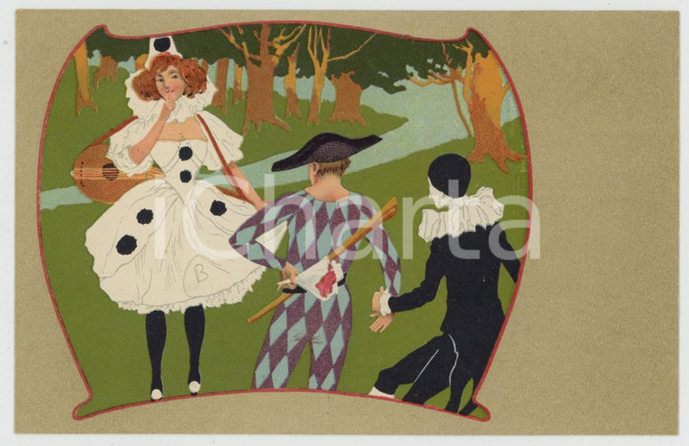 1910 ca BELGIQUE The Ellanbee PIERROT series n° 114 - Carte postale CPA
