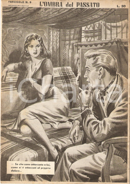 1956 OMBRA DEL PASSATO Jean DE VALLORBE Ragazza e playboy *Fascicolo 9