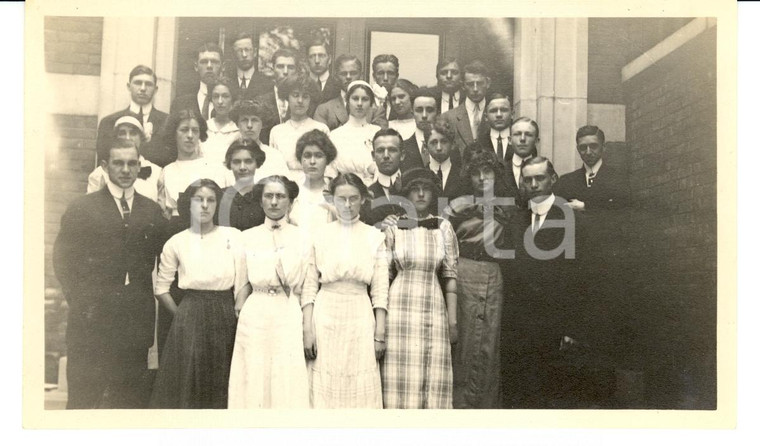 1912 ADAMS MA (USA) Graduating class HIGH SCHOOL Photo