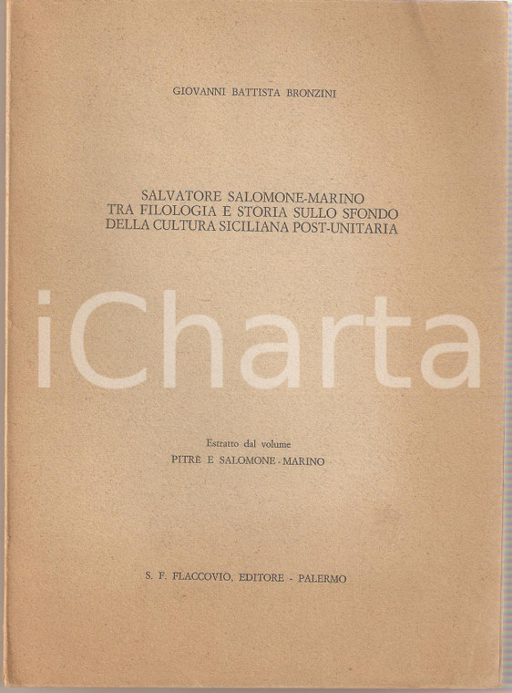 1968 Gio. Battista BRONZINI Salvatore SALOMONE-MARINO