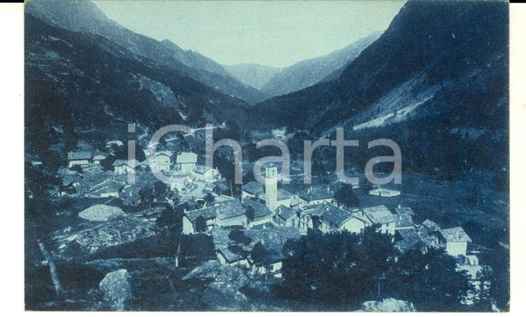 1922 ALA DI STURA (TO) Panorama frazione MONDRONE *Cartolina postale FP VG