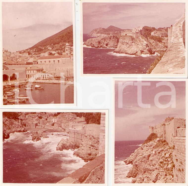 1960 DUBROVNIK (CROAZIA) Panorama della città *Lotto 4 foto 7x10 cm