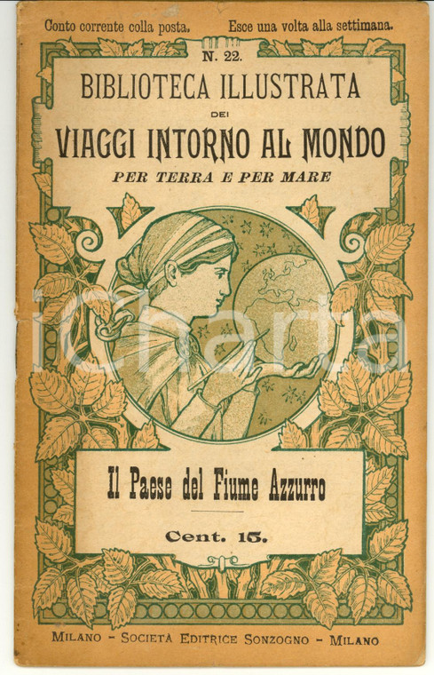 1899 Gastone BEZAURE Il Paese del Fiume Azzurro