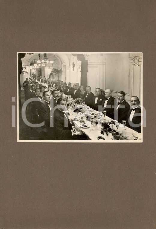 1930 ca WIEN (AU) Cena di gala direttori della RAS Foto
