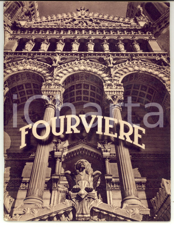 1930 ca LYON (F) Basilique de Notre-Dame de FOURVIERE *Tourisme