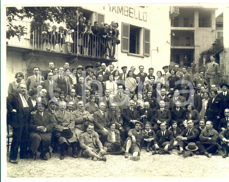 1930 VALGANNA (VA) Raduno presso Villaggio Alpino TCI MONTE PIAMBELLO *Foto