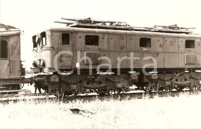 1970 ca USSR (?) Vagone ferroviario abbandonato *Cartolina FP NV