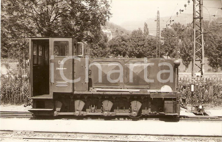 1964 JENBACH (AUSTRIA) Zillertalbahn ZB Locomotiva D6 rws SLEZAK *Cartolina FP